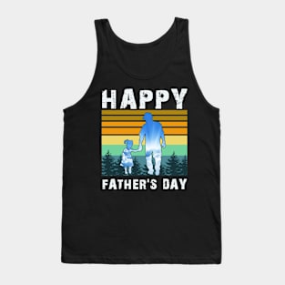 Happy Fathers Day Daddy2022 for Dad Kids Tank Top